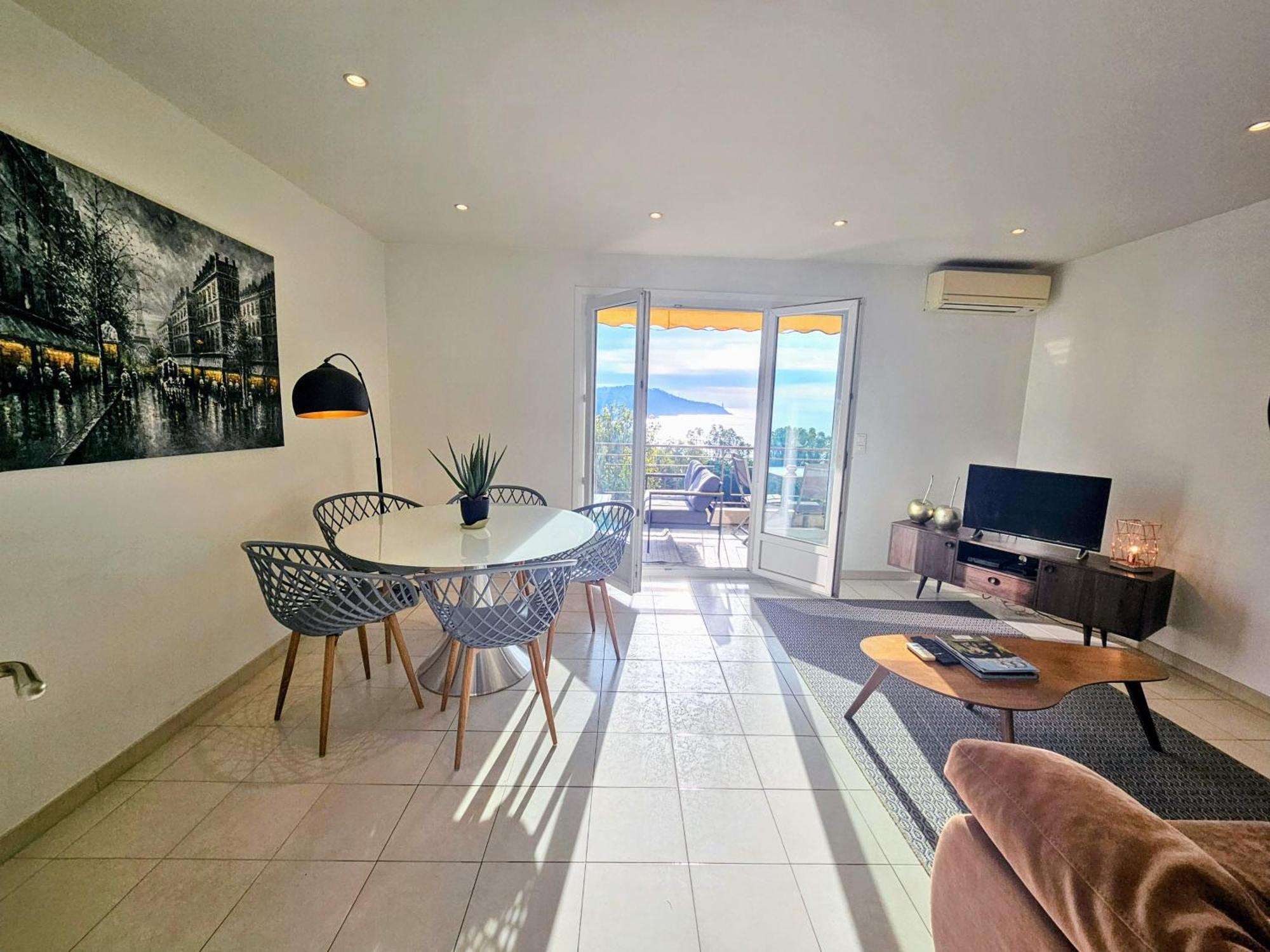 Villefranche Center Bay & Port Sea View Front Exterior foto