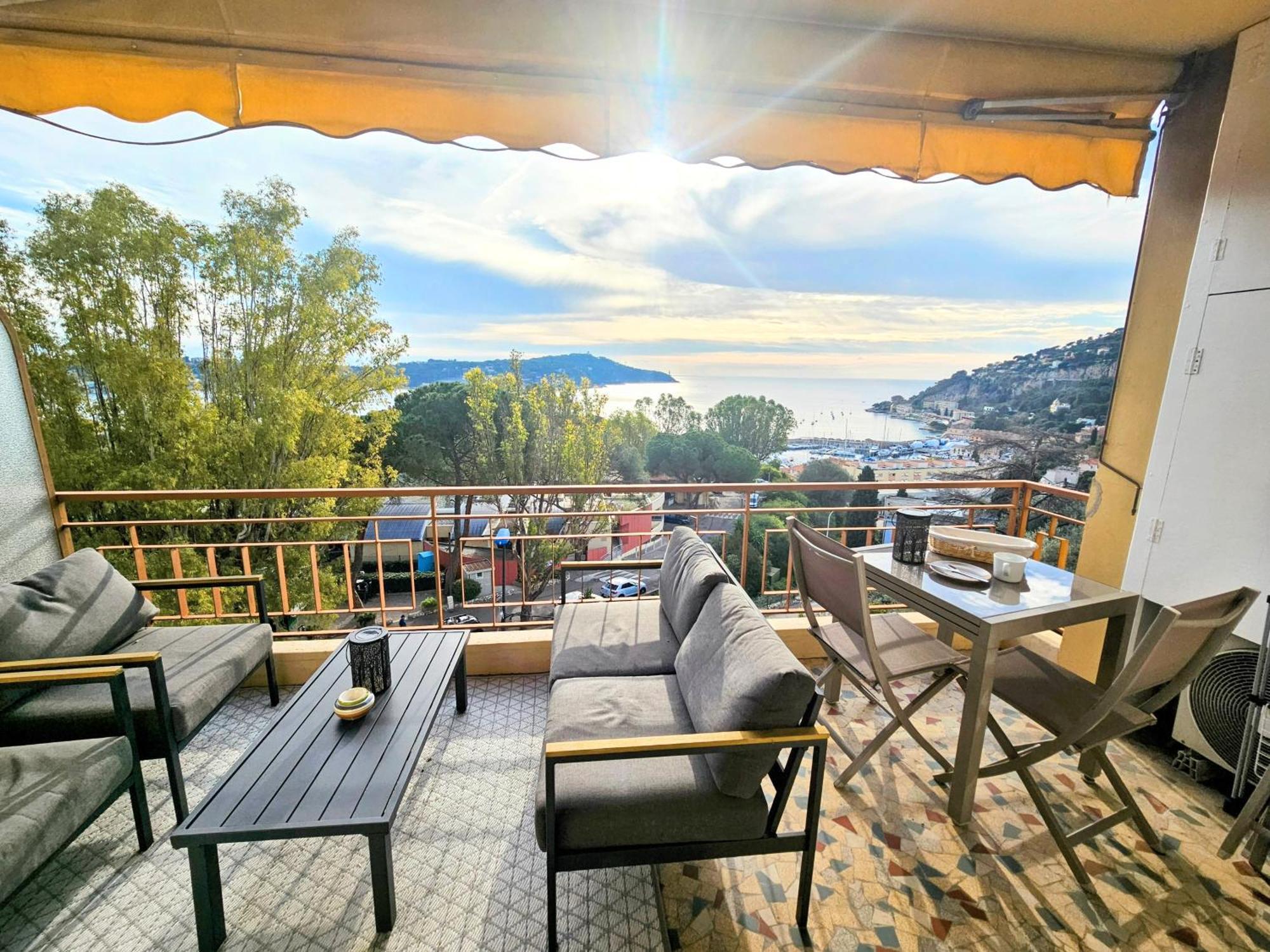 Villefranche Center Bay & Port Sea View Front Exterior foto