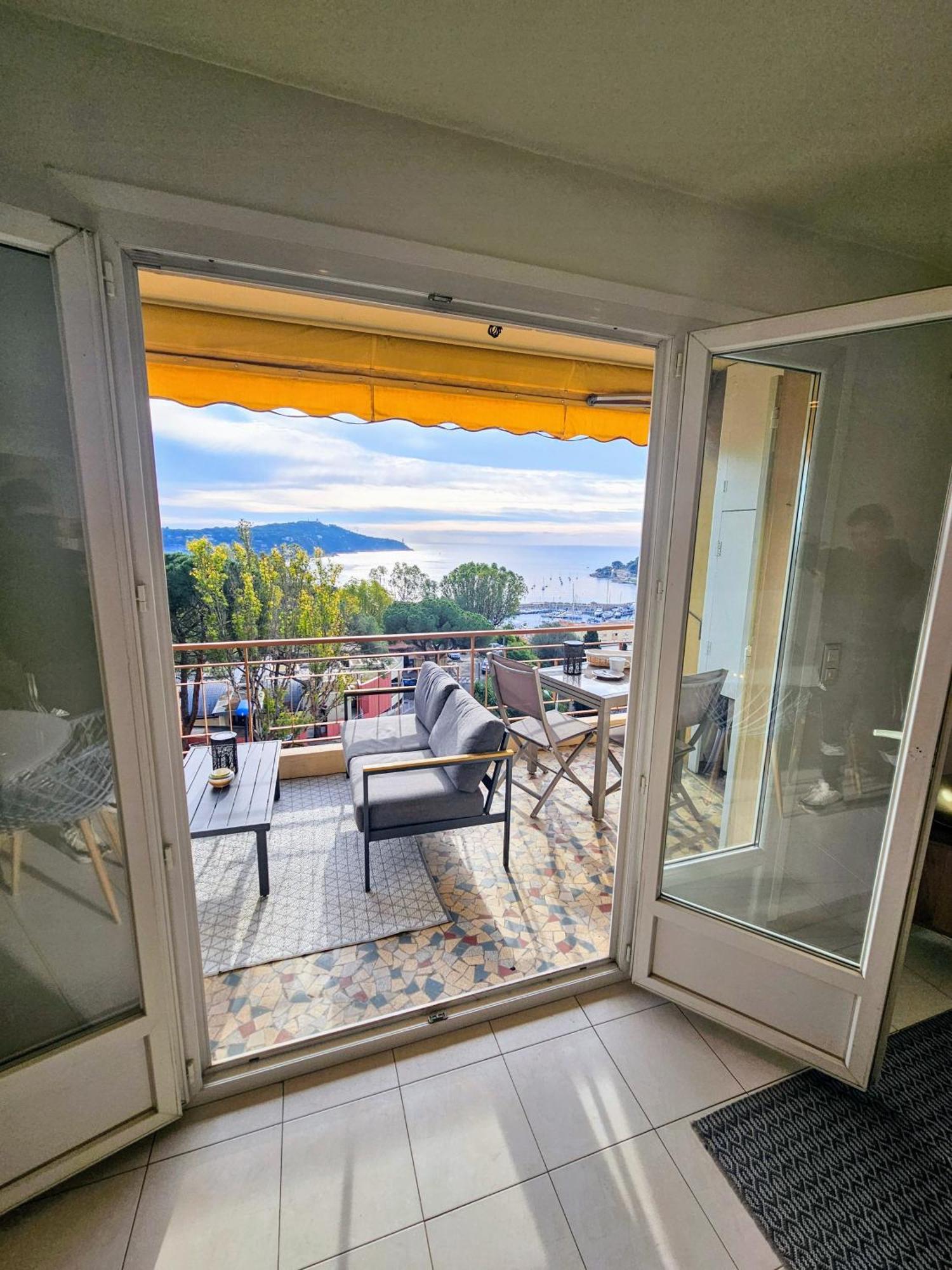 Villefranche Center Bay & Port Sea View Front Exterior foto