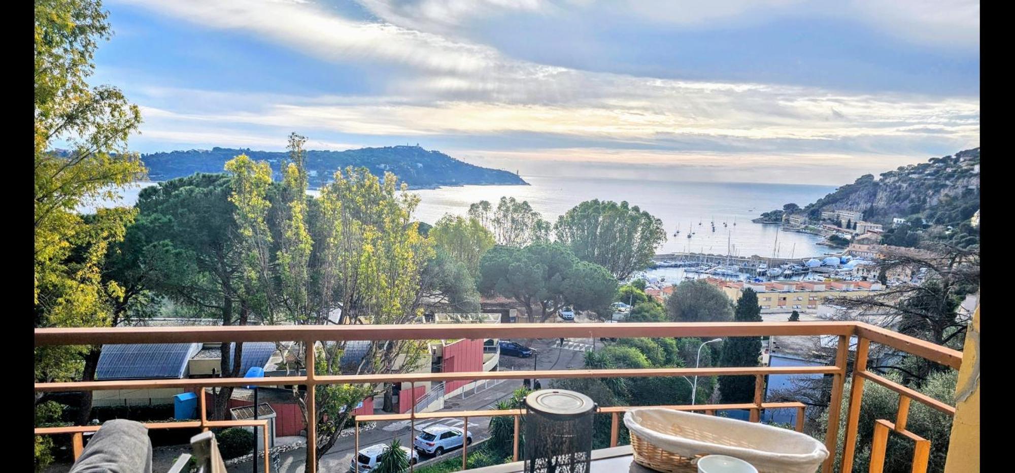 Villefranche Center Bay & Port Sea View Front Exterior foto